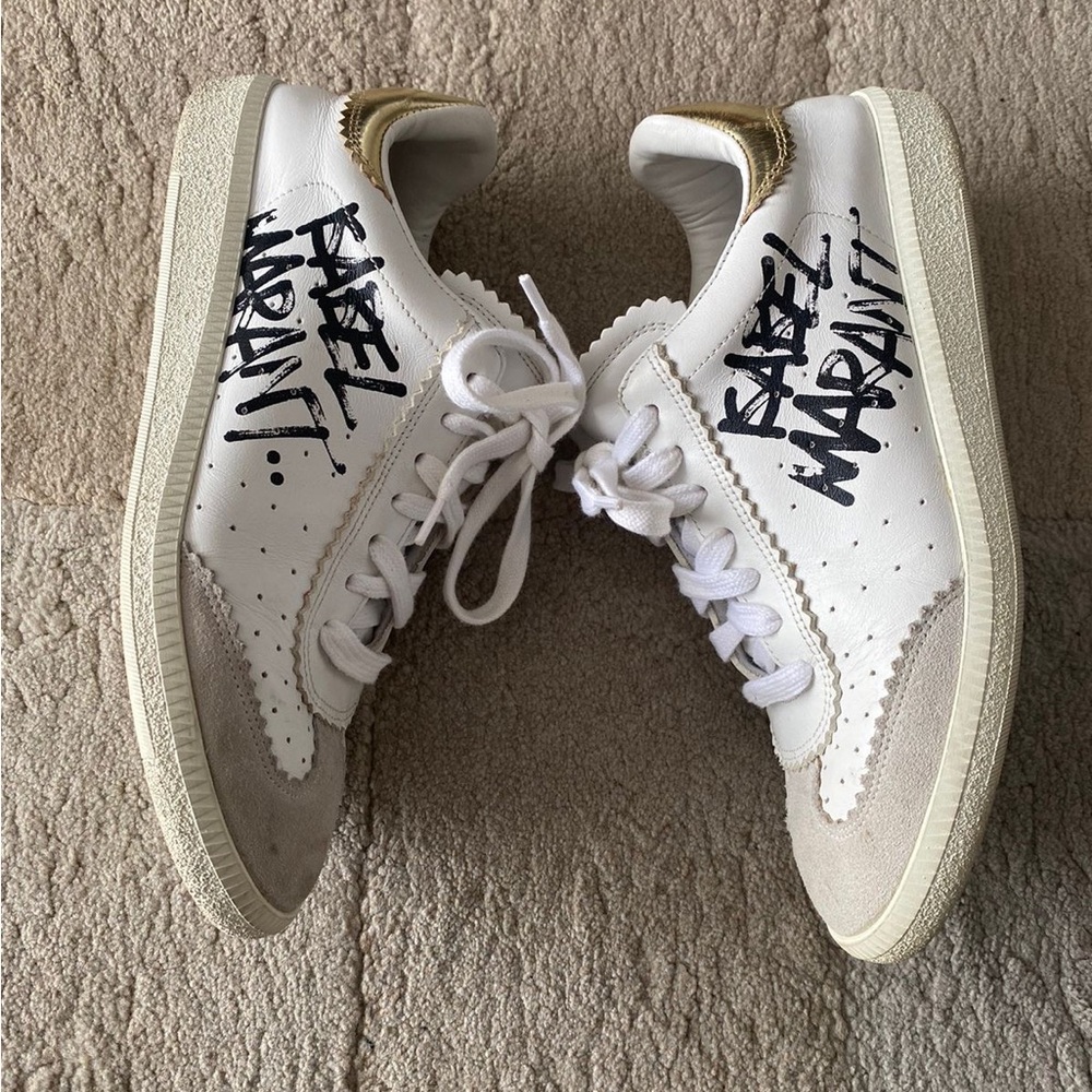 Isabel Marrant graffiti sneakers